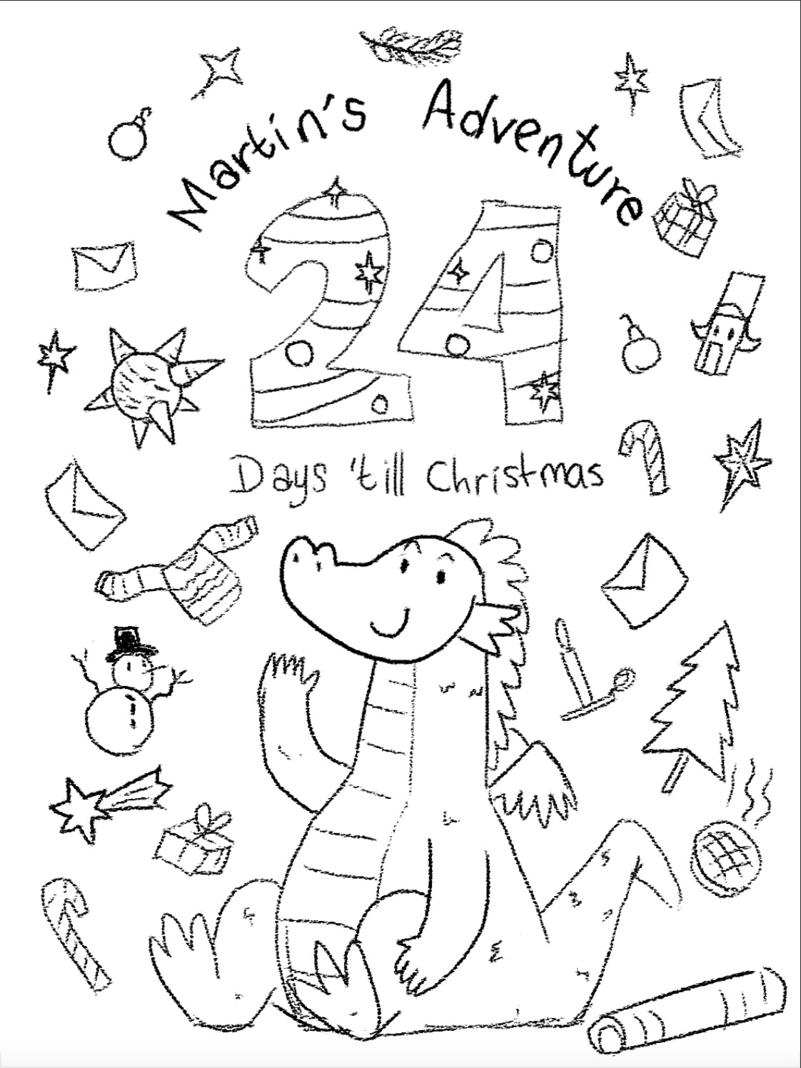 Cover of Martin's Adventures - 24 Days 'till Christmas
