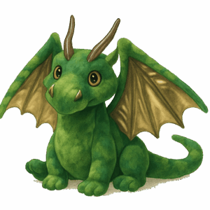 Martin's Family & Friends Arrive With No Names Green Dragon Illus 300x300 - Martin's Family & Friends Arrive With No Names