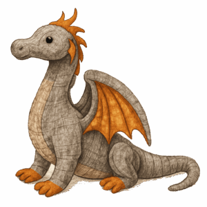Martin's Family & Friends Arrive With No Names Silver Dragon Illus 300x300 - Martin's Family & Friends Arrive With No Names