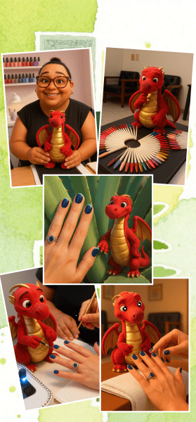 Martin D Swann Good Morning And Have a Nice Day18 - Martin Helps Imelda With A Manicure