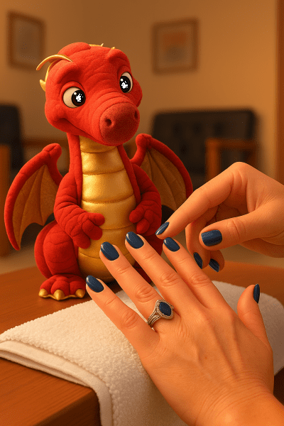 Martin D Swann Good Morning And Have a Nice Day19 - Martin Helps Imelda With A Manicure