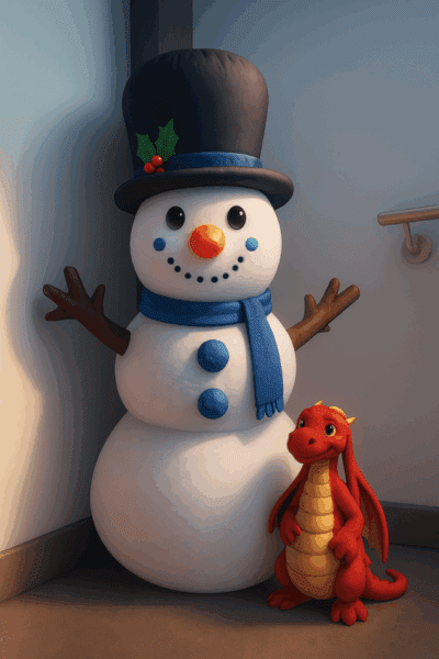 Martins Adventures 24 Days of Martin Day 02 400x600 - 24 Days of Martin - Day 02: Frosty the Snowman