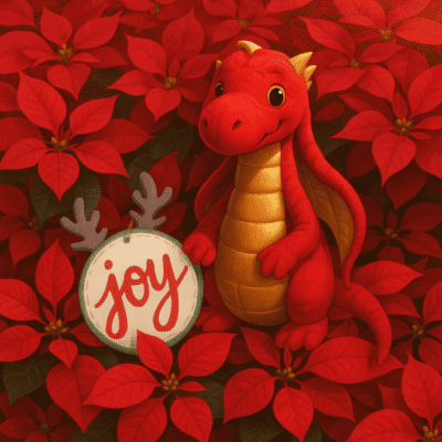 Martins Adventures 24 Days of Martin Day 03 400x400 - 24 Days of Martin - Day 03: Poinsettias